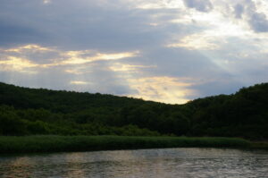 Sunset at Veleka River, Bulgaria